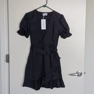 Lioness Faux Wrap Dress w/ Belt